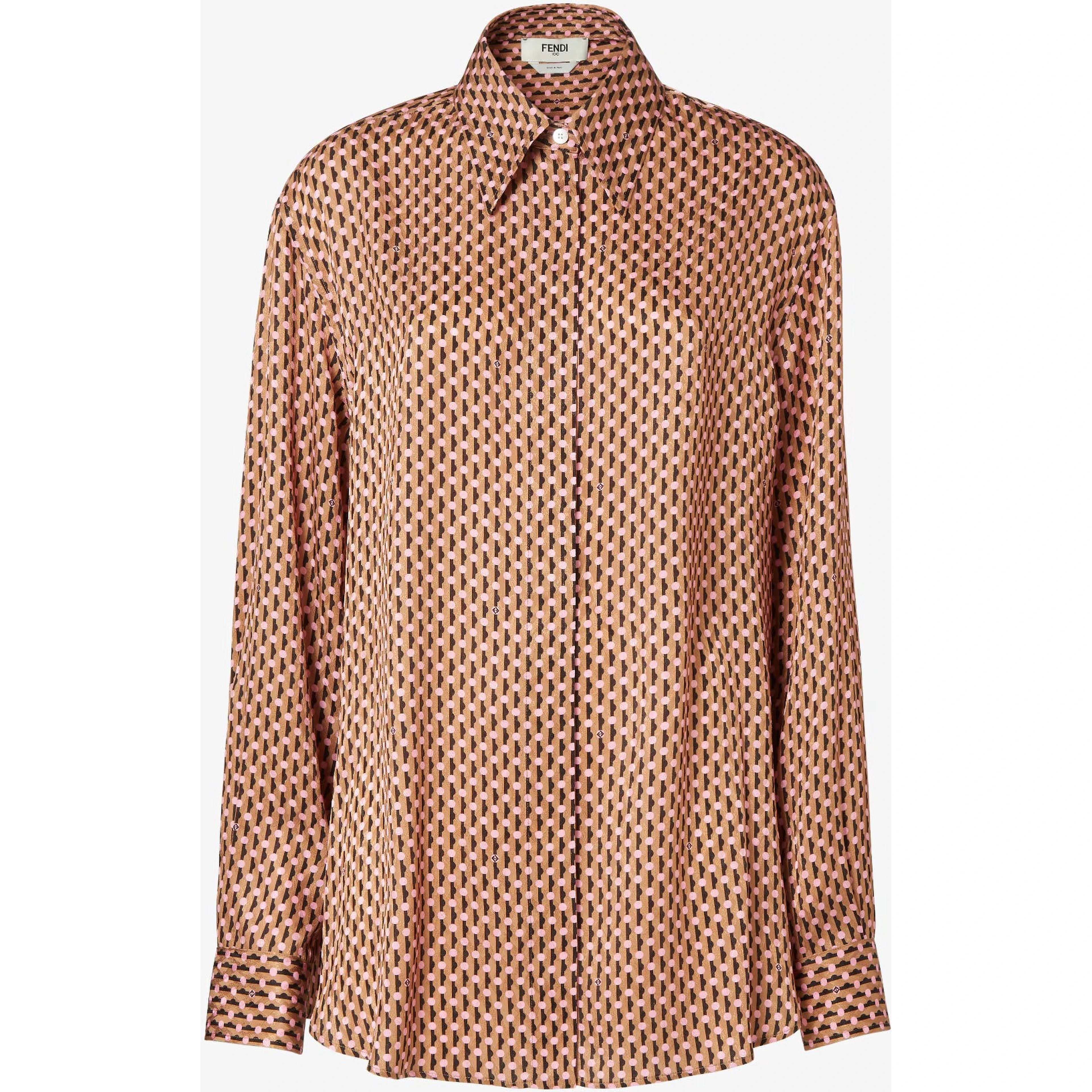 "Fendi Dots" silk shirt