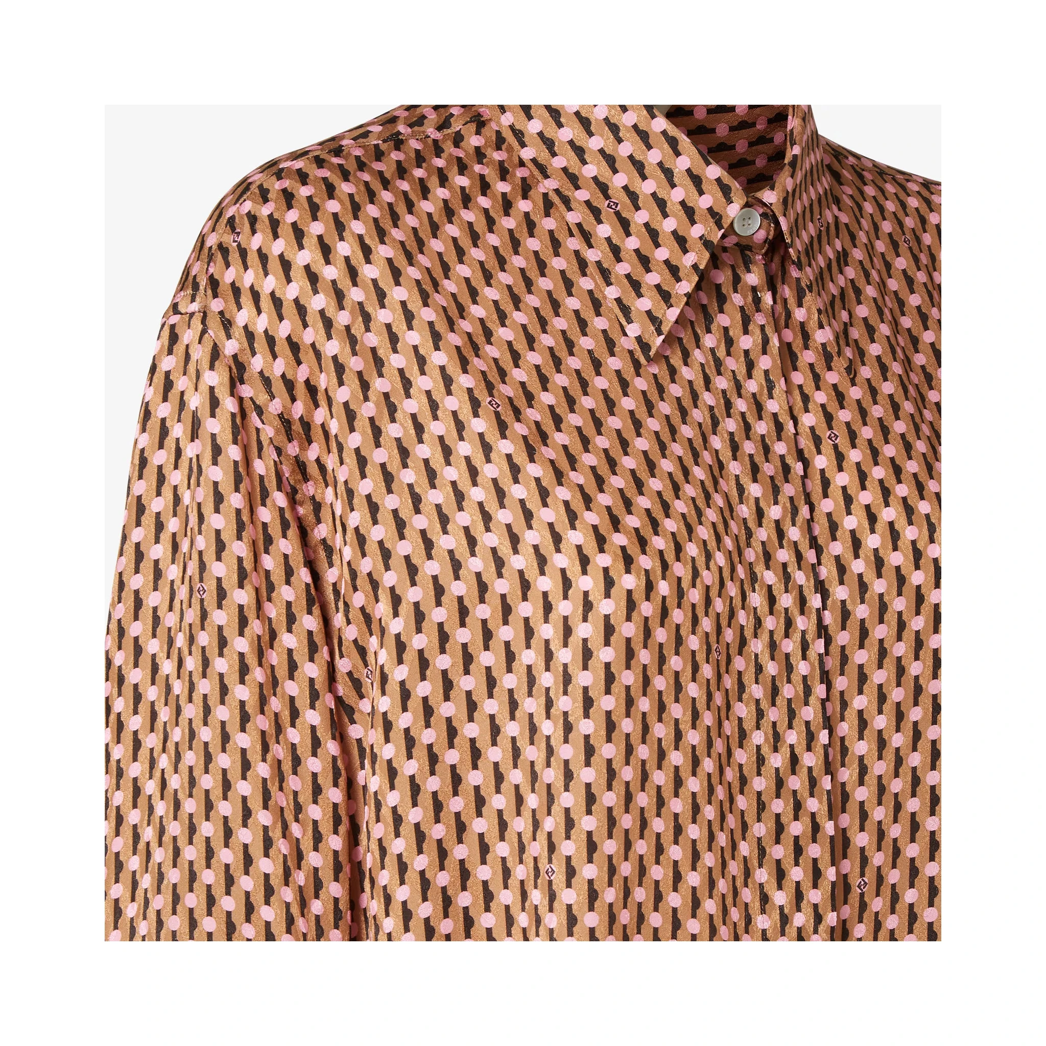 "Fendi Dots" silk shirt