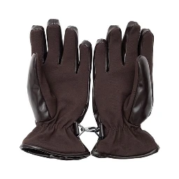 Brown Polyester Gloves