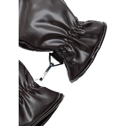 Brown Polyester Gloves