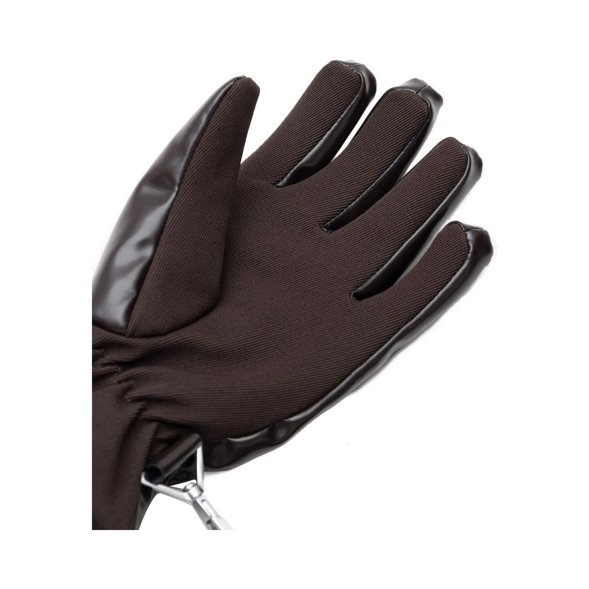 Brown Polyester Gloves