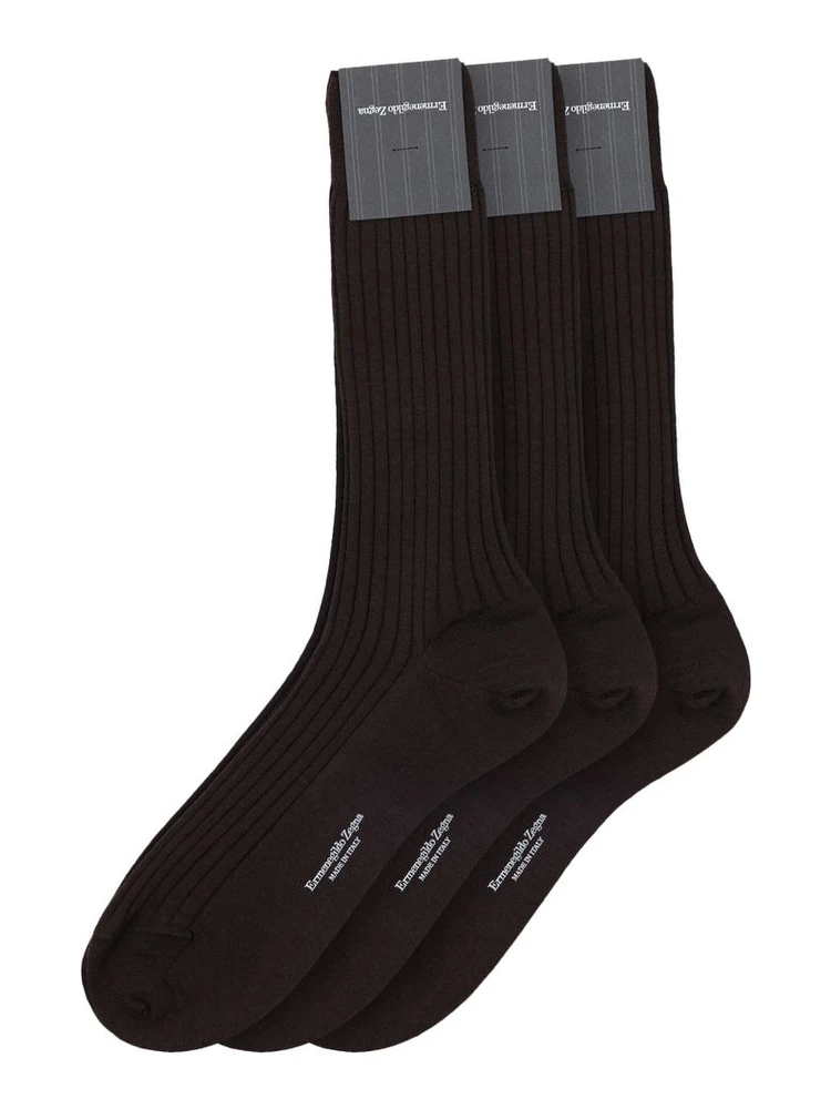 Brown Wool Socks