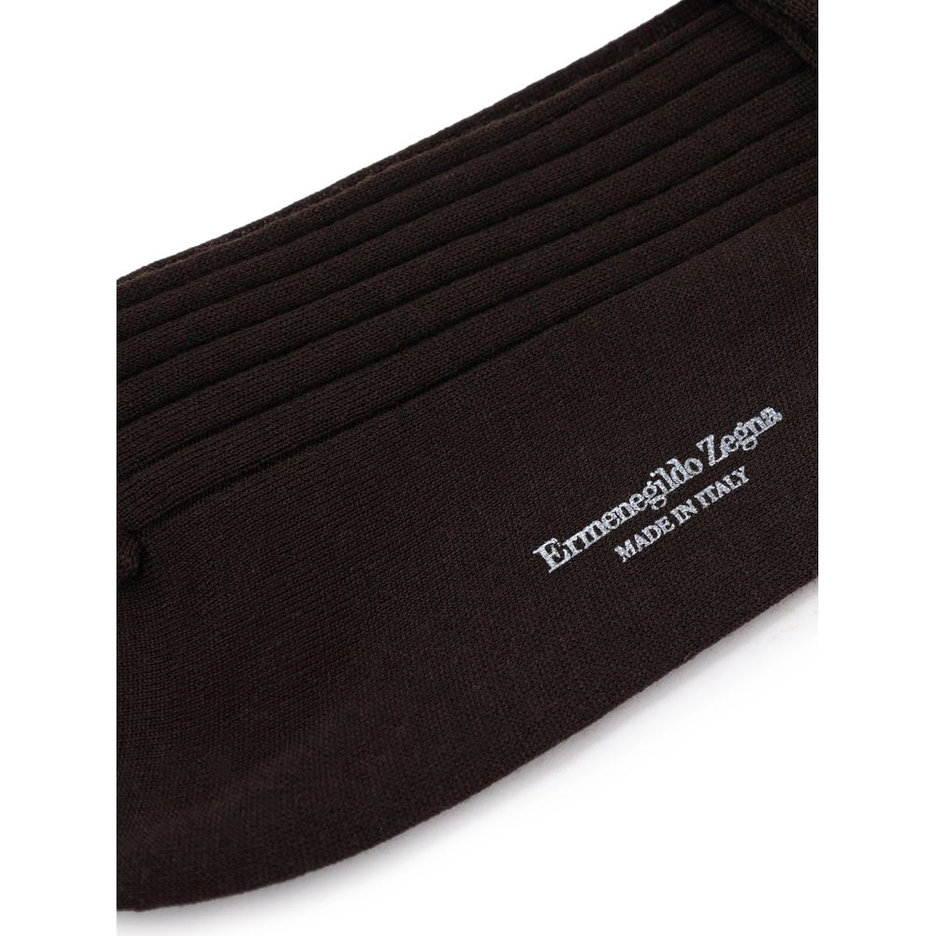 Brown Wool Socks