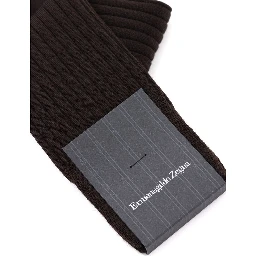 Brown Wool Socks