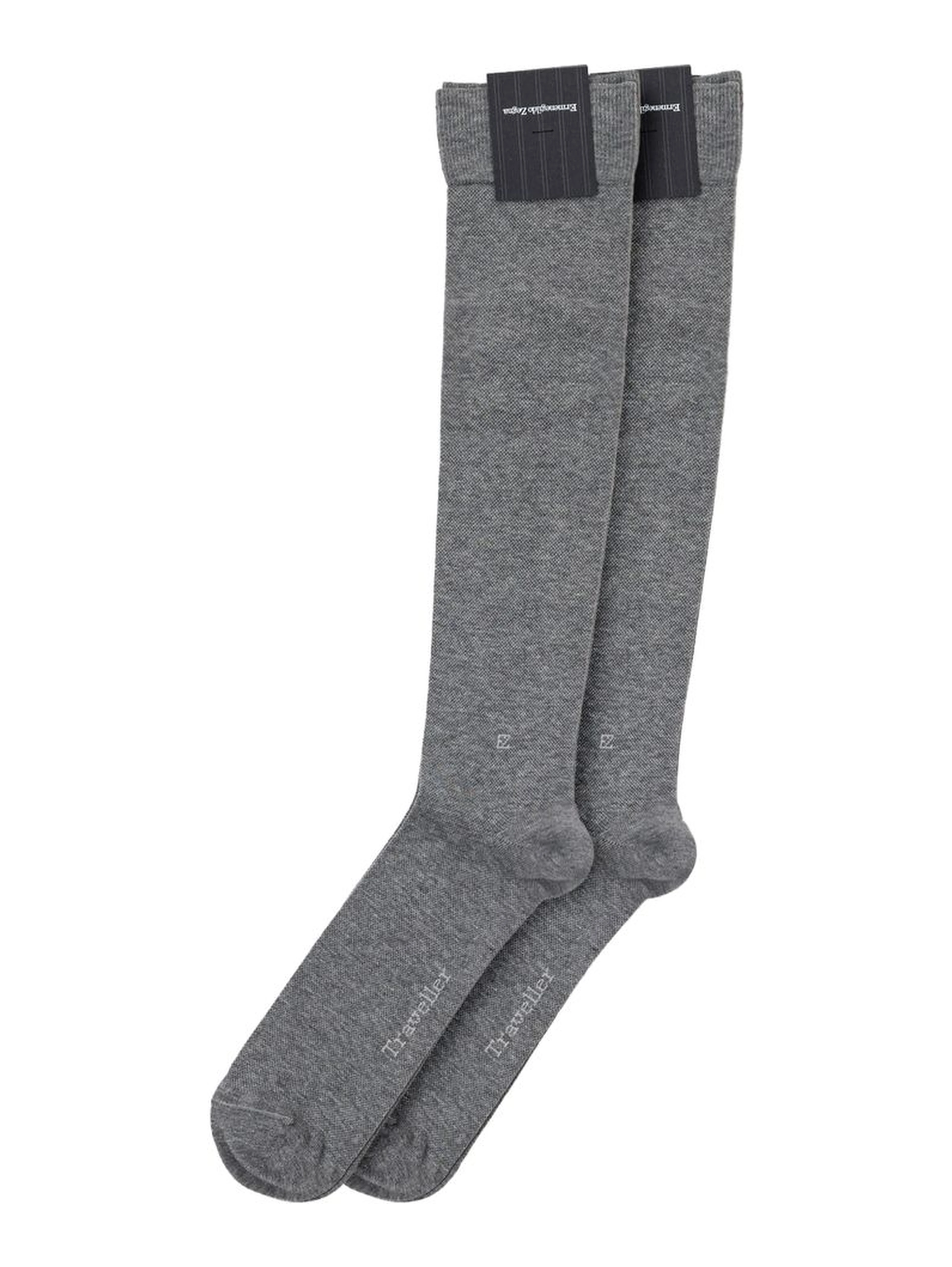 Gray Cotton Socks