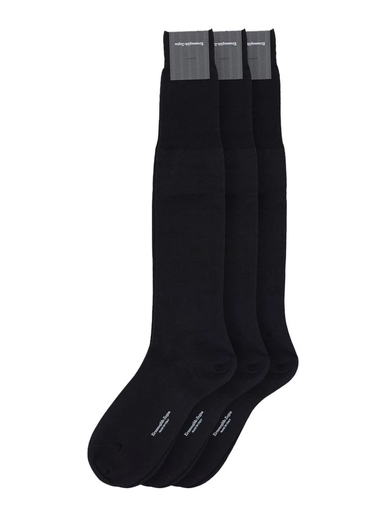 Black Wool Socks