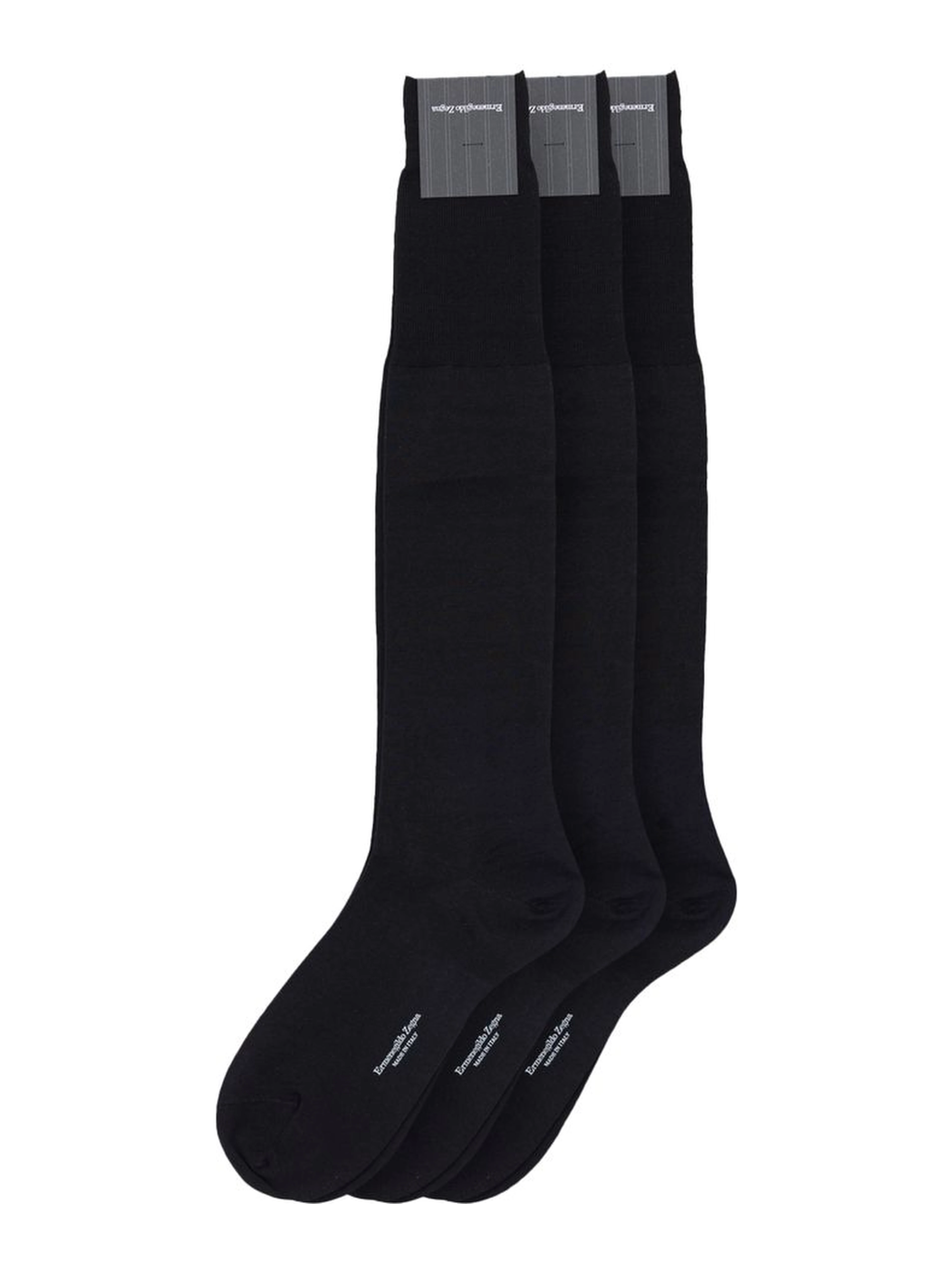 Black Wool Socks