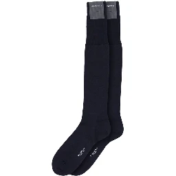 Blue Wool Socks