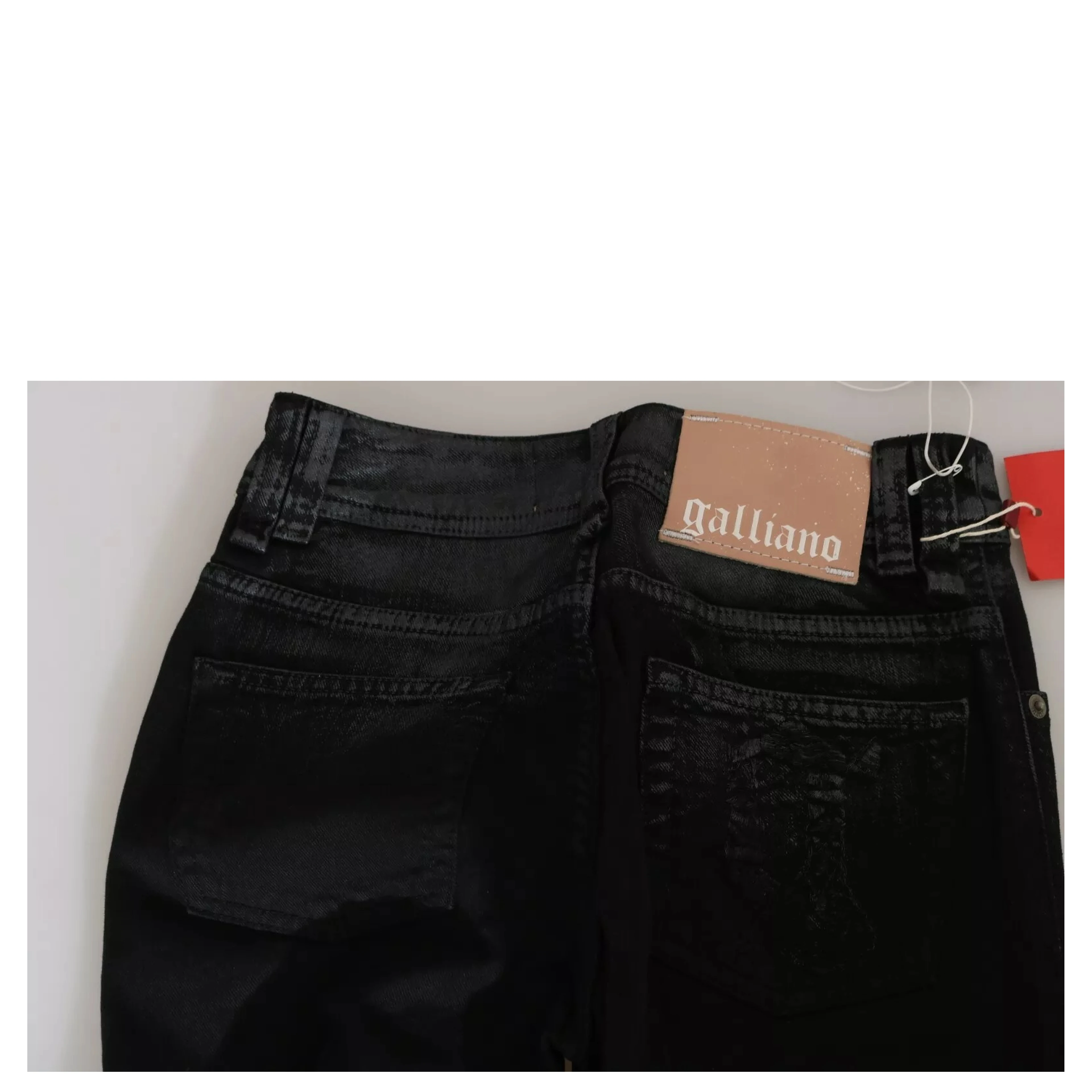 Black Washed High Waist Flared Denim Casual Pants Jeans