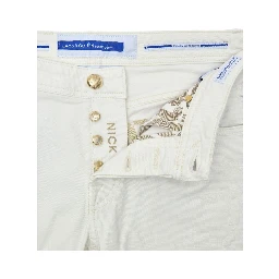 White Cotton Skinny Jeans