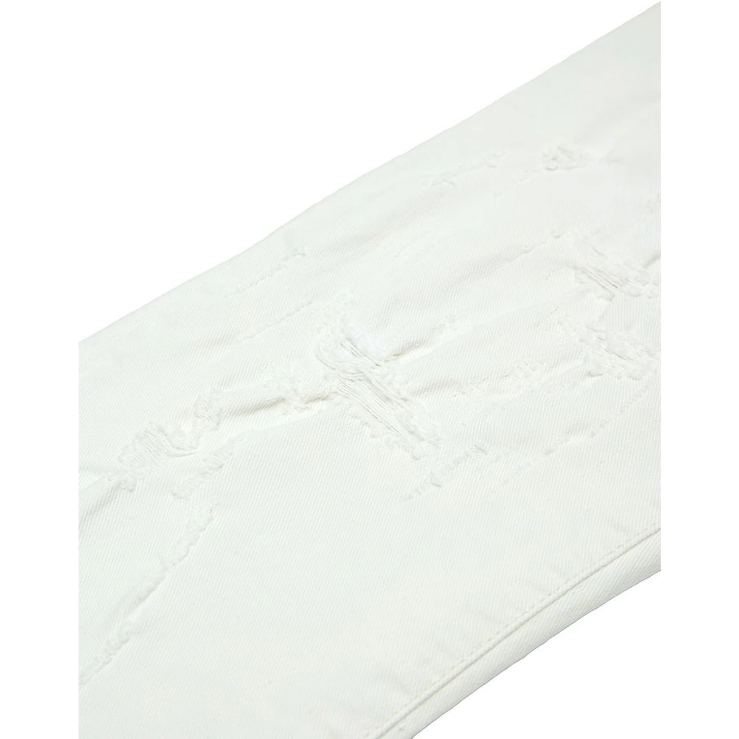White Cotton Skinny Jeans