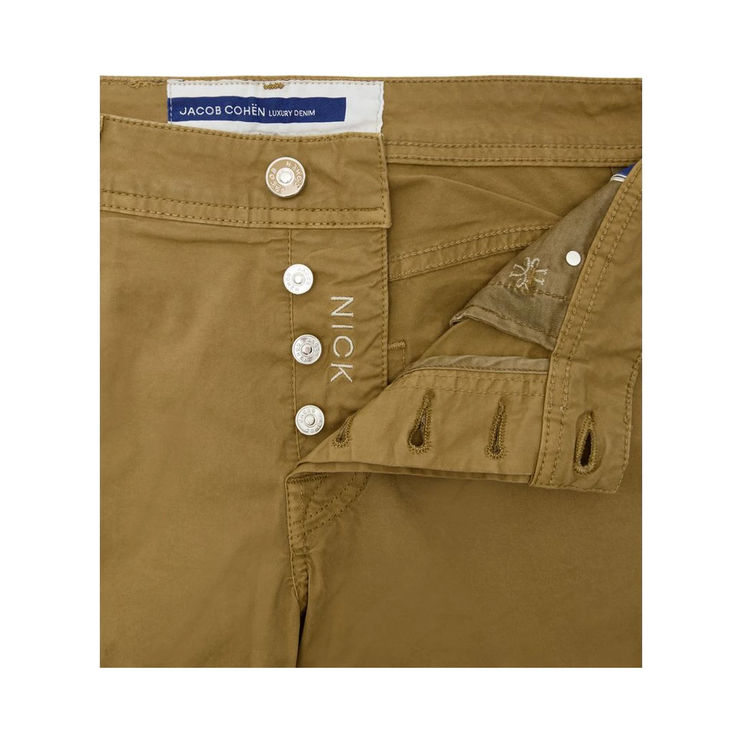 Yellow Cotton Skinny Pants