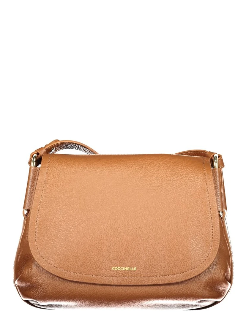 Marrone Leather Women Handbag