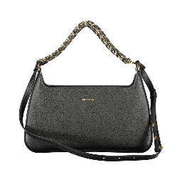 Black Leather Women Handbag