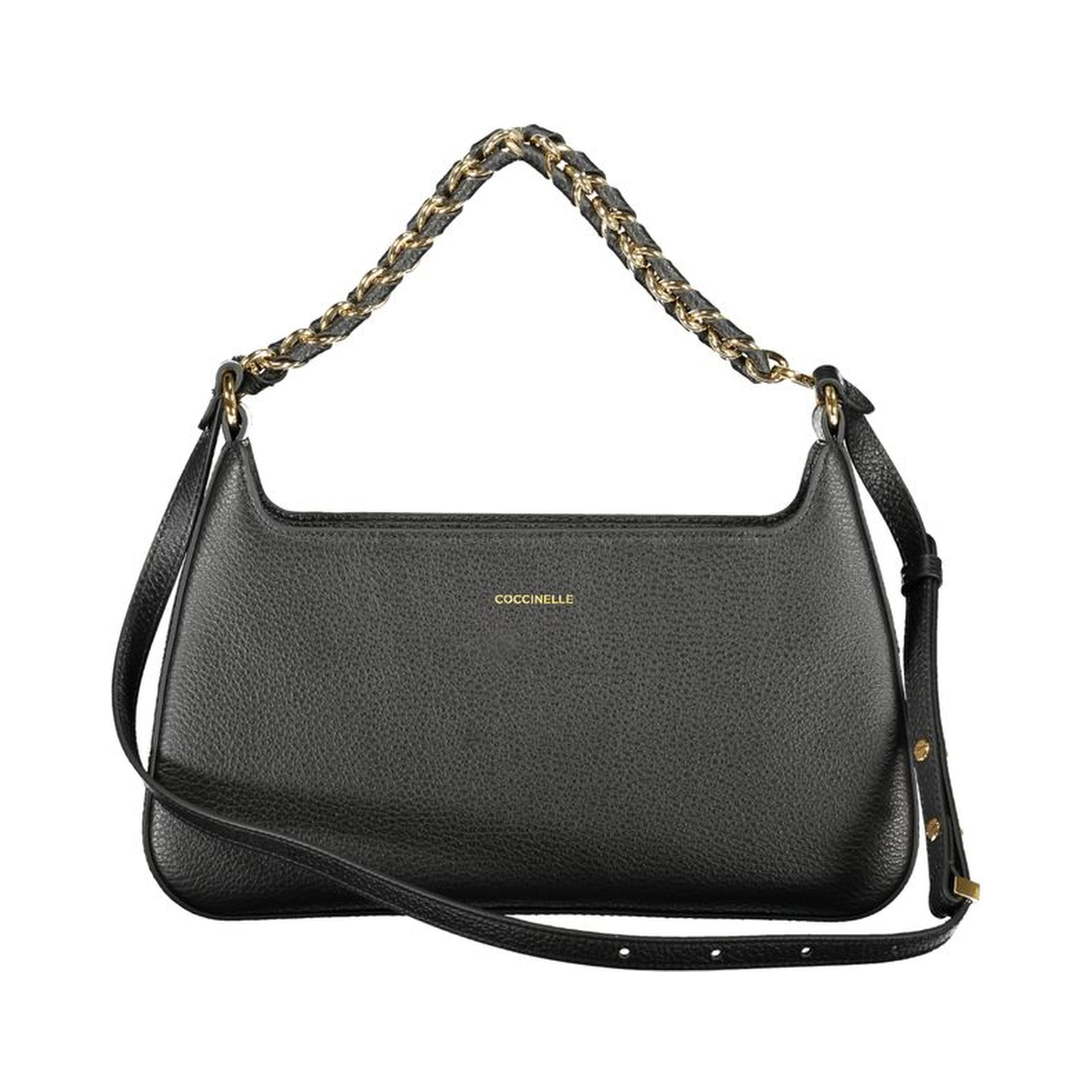 Black Leather Women Handbag