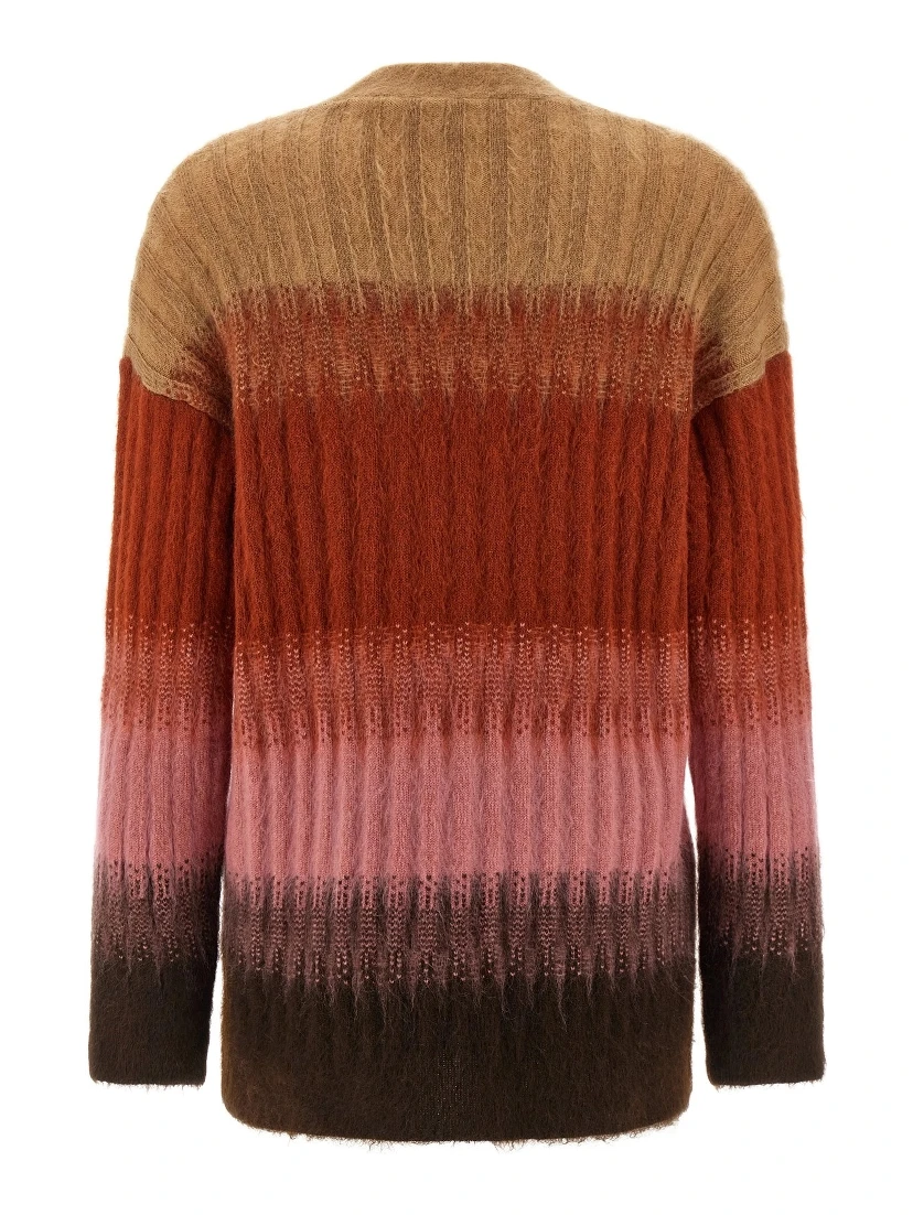 Mohair wool cardigan