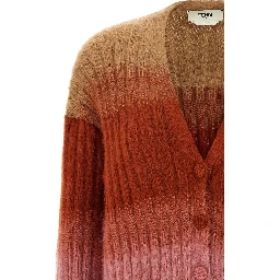 Mohair wool cardigan