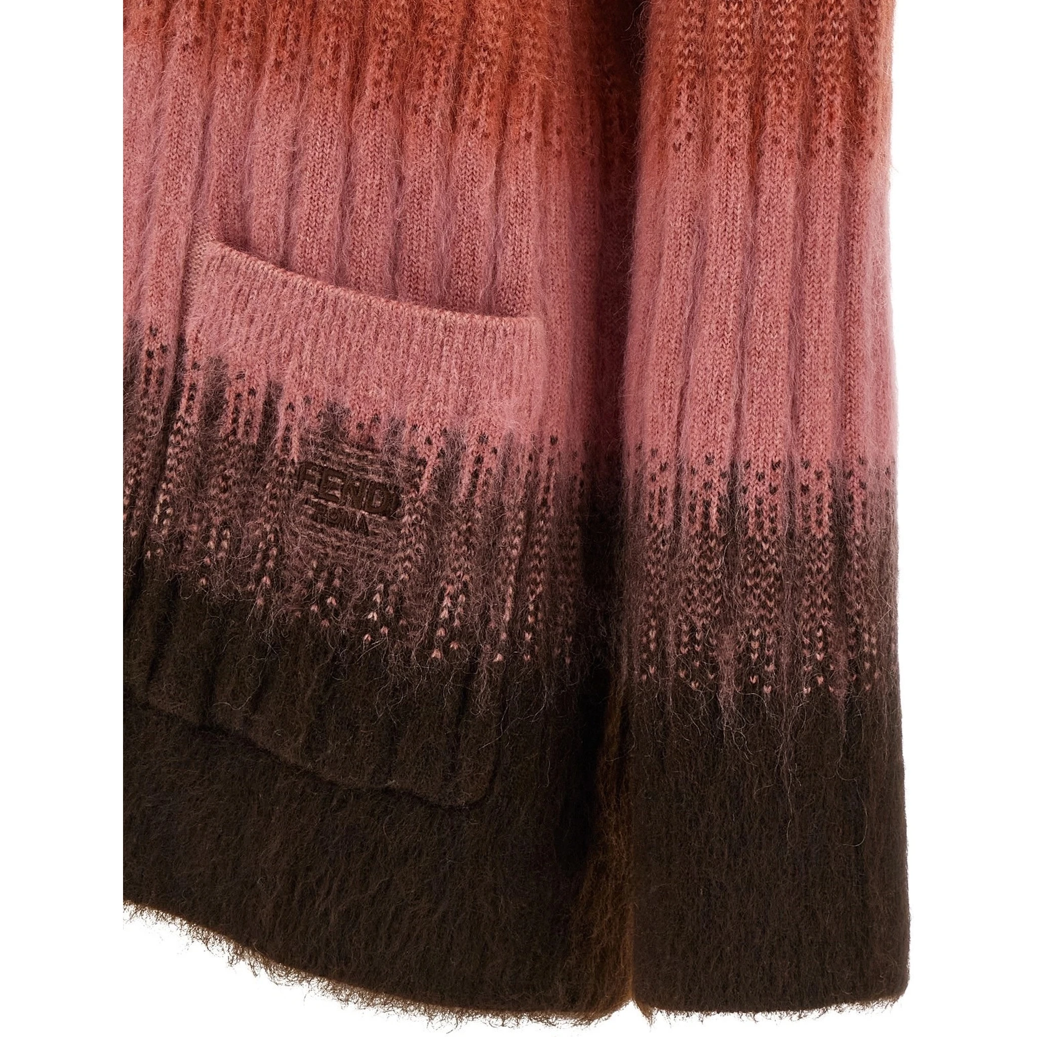 Mohair wool cardigan