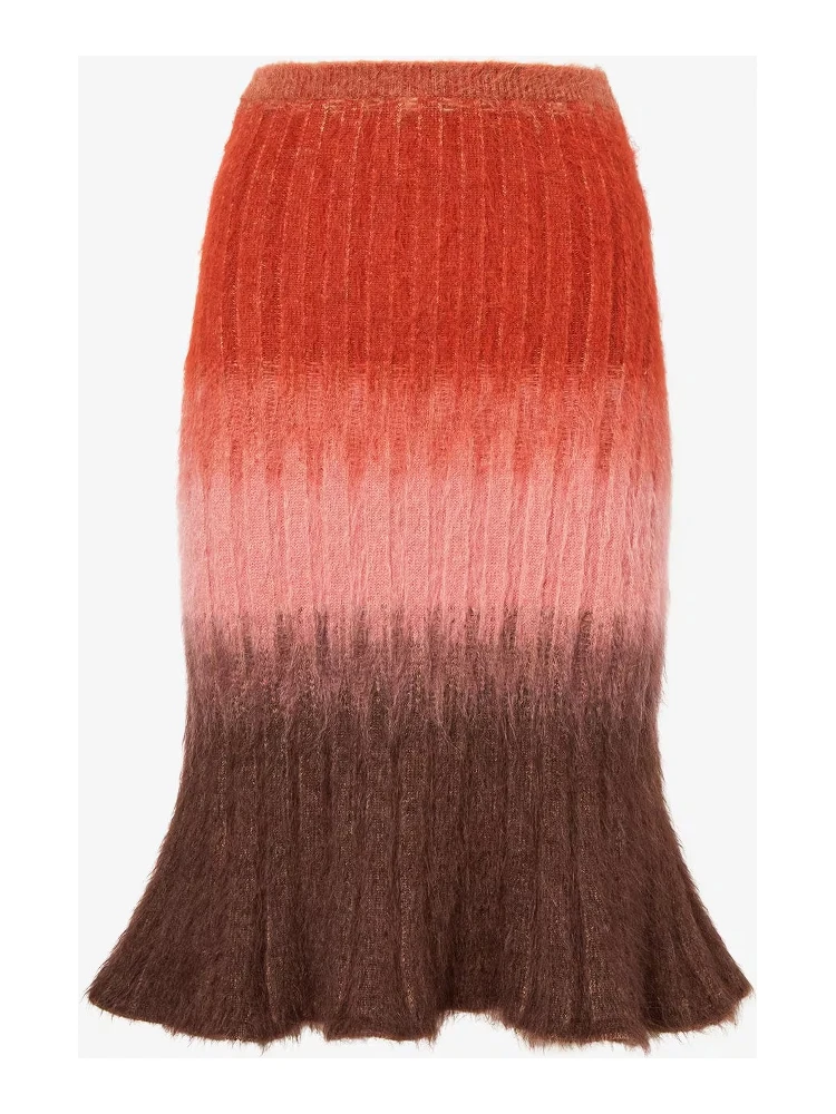 Mohair wool skirt