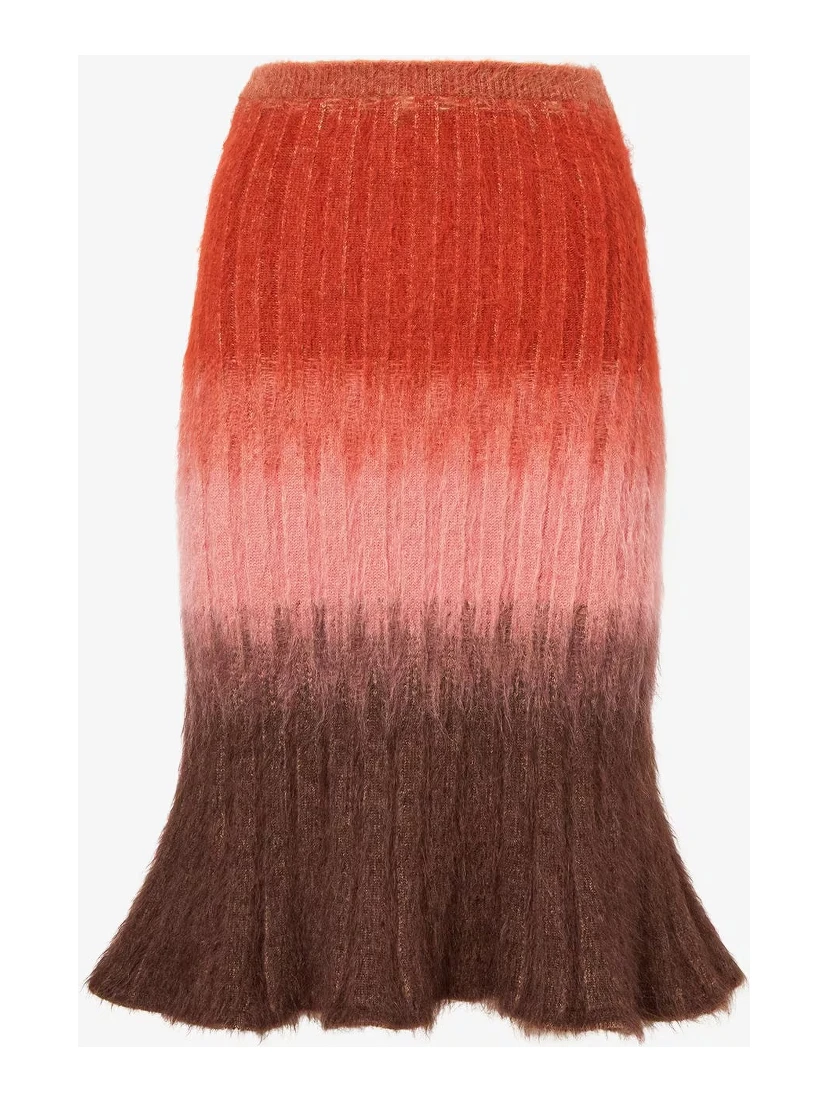 Mohair wool skirt