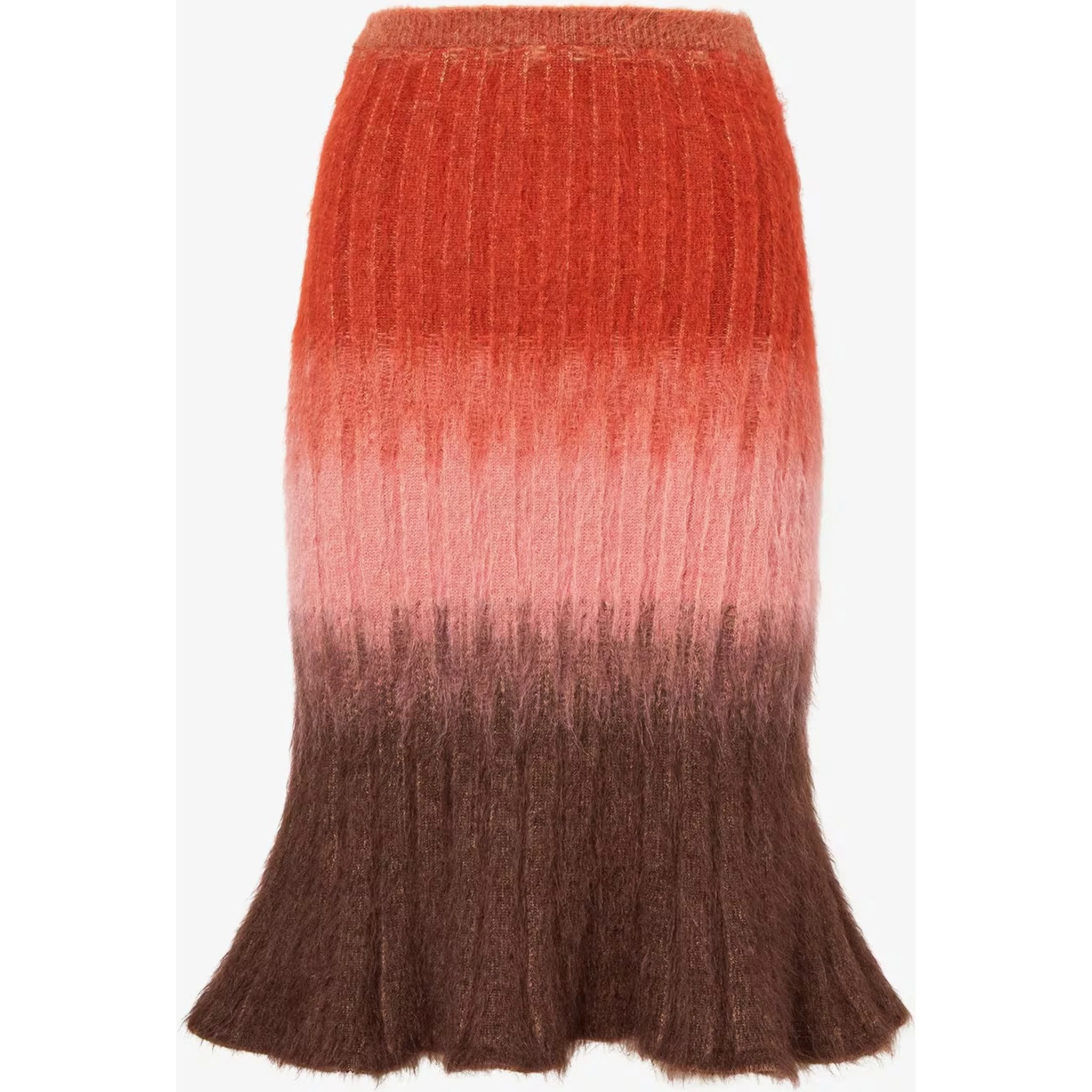 Mohair wool skirt