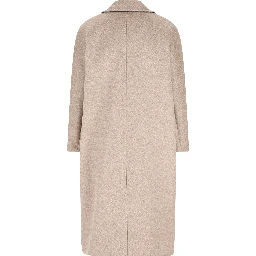 معطف أنجوس من الصوف الخالص المزدوج