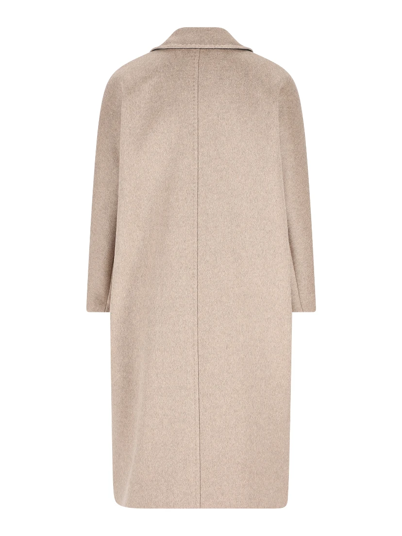 معطف أنجوس من الصوف الخالص المزدوج