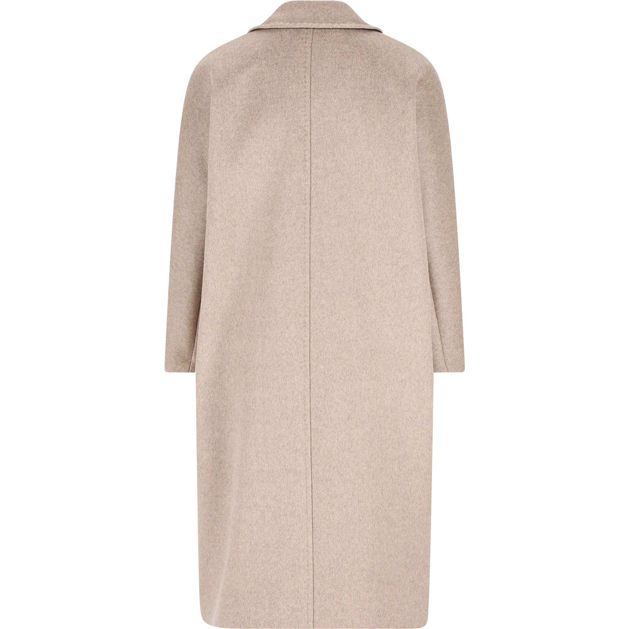 معطف أنجوس من الصوف الخالص المزدوج