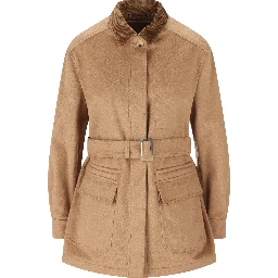Leva jacket in pure double wool