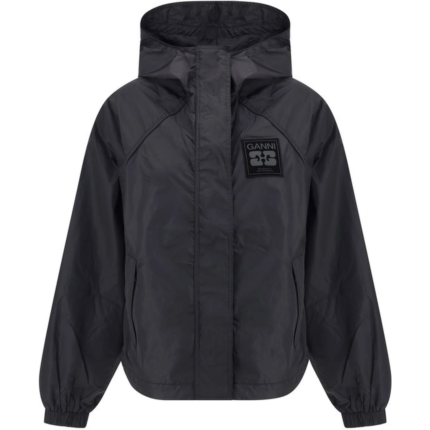 Black Nylon Shell Jacket
