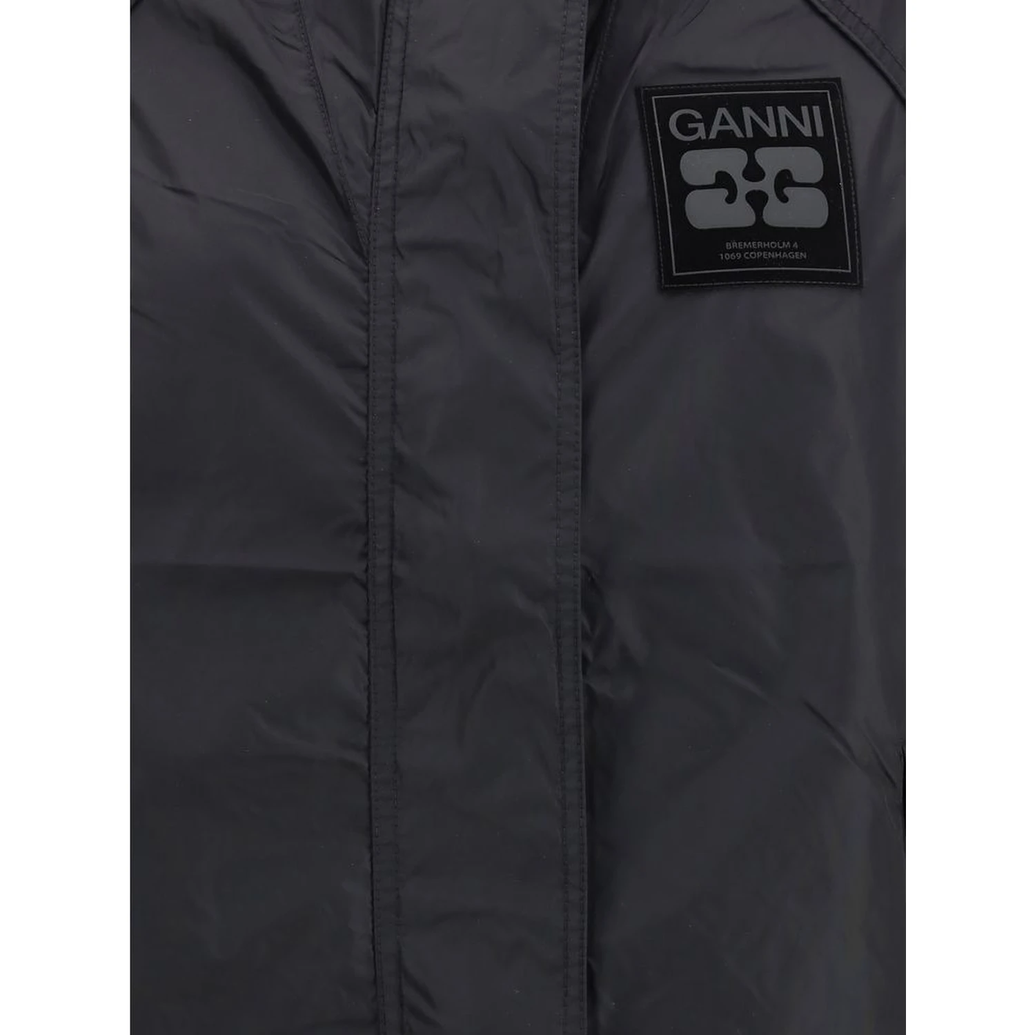 Black Nylon Shell Jacket