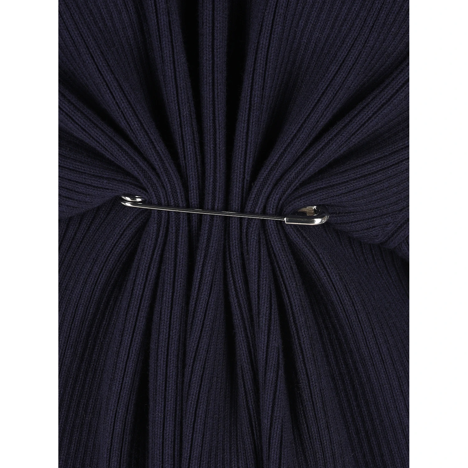 Safety Pin knitted mini dress