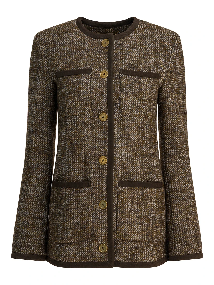 Blend wool jacket