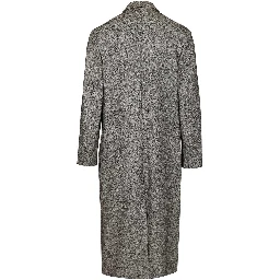 Double breasted coat in wool blend