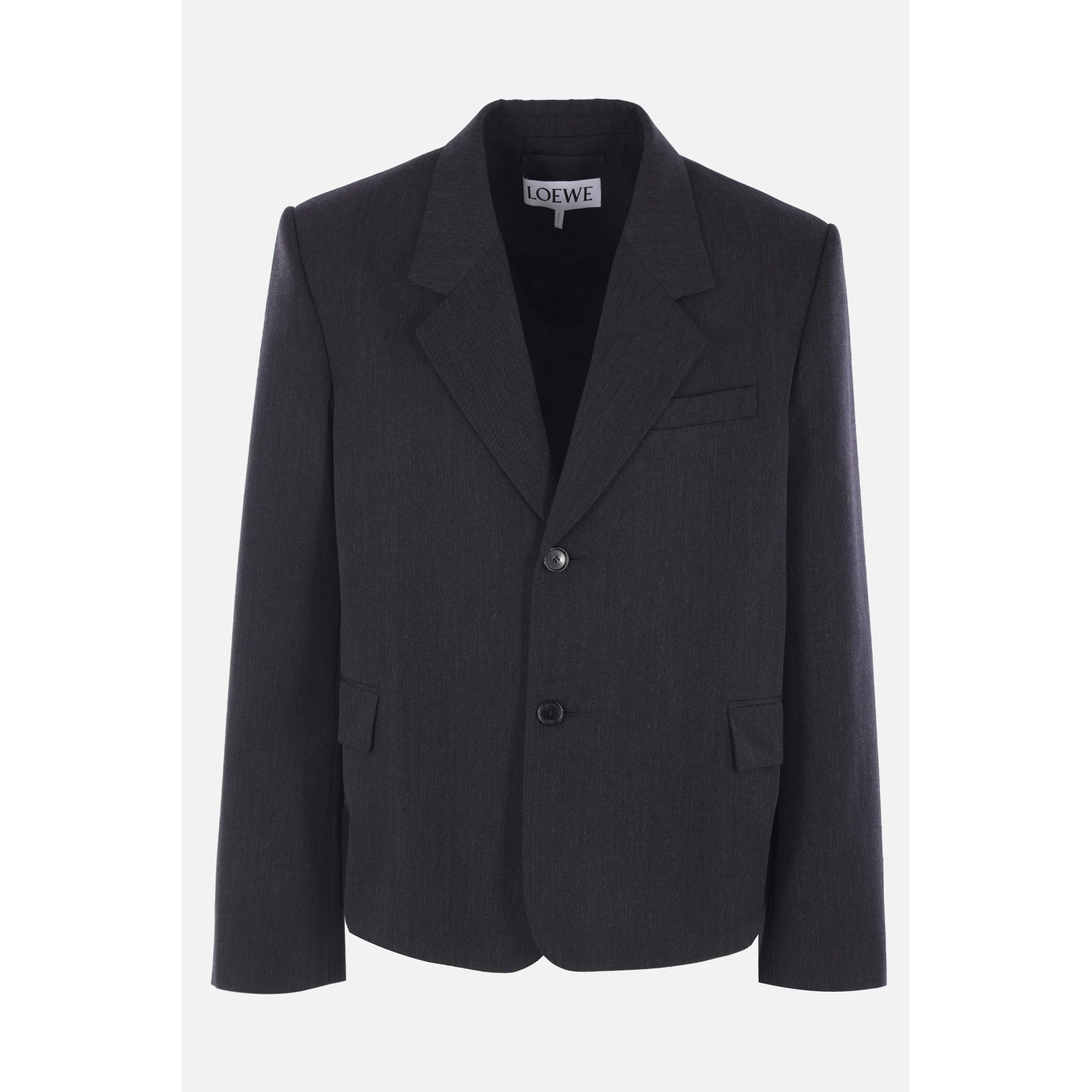 Wool blazer jacket