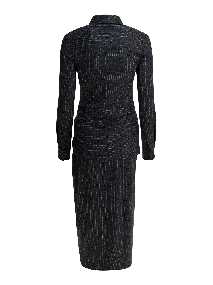 "Rosalie" virgin wool dress alternative