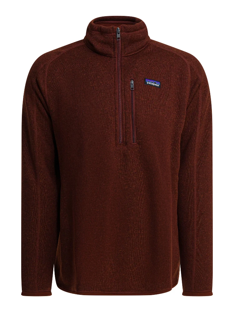 "Better Sweater" half-zip sweatshirt