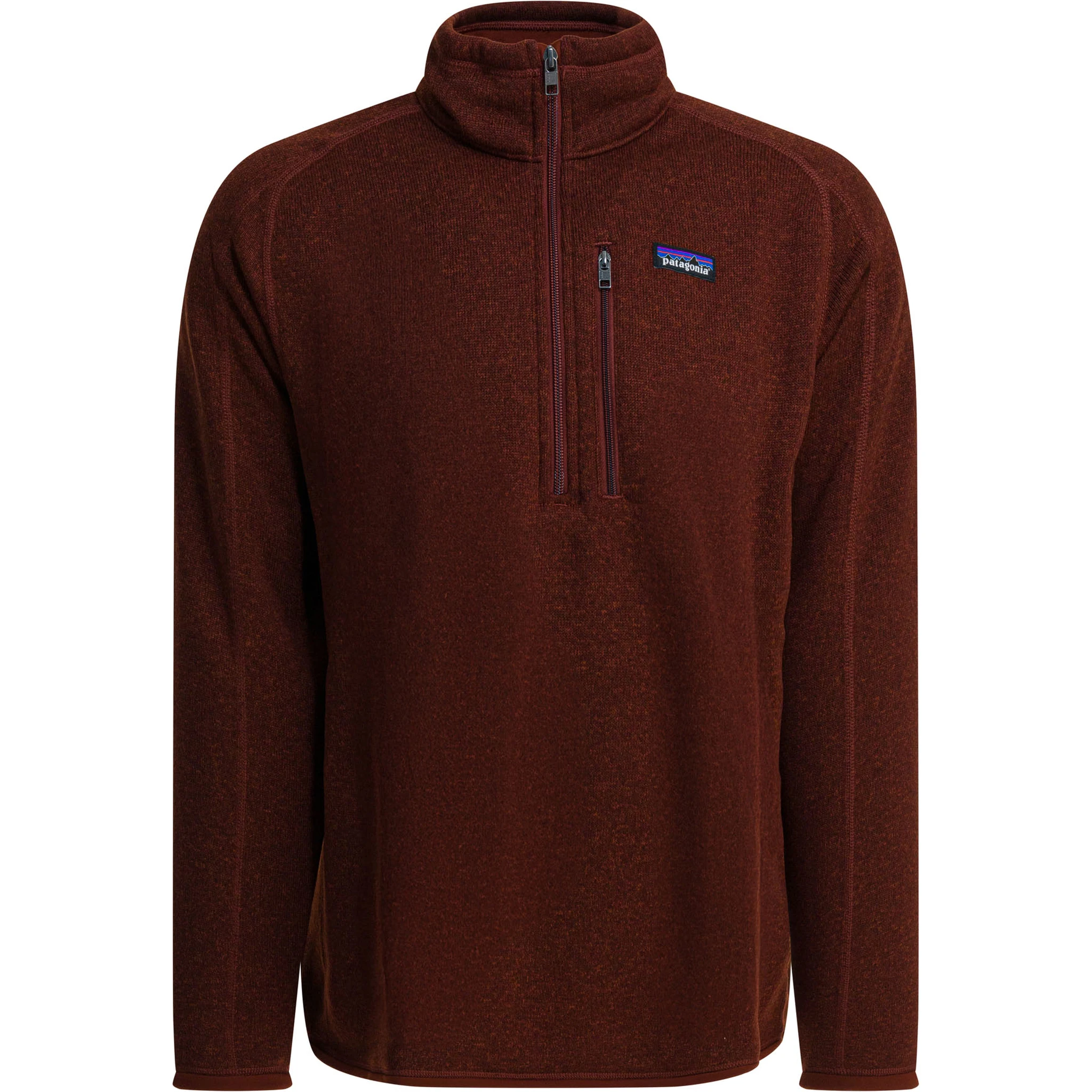 "Better Sweater" half-zip sweatshirt