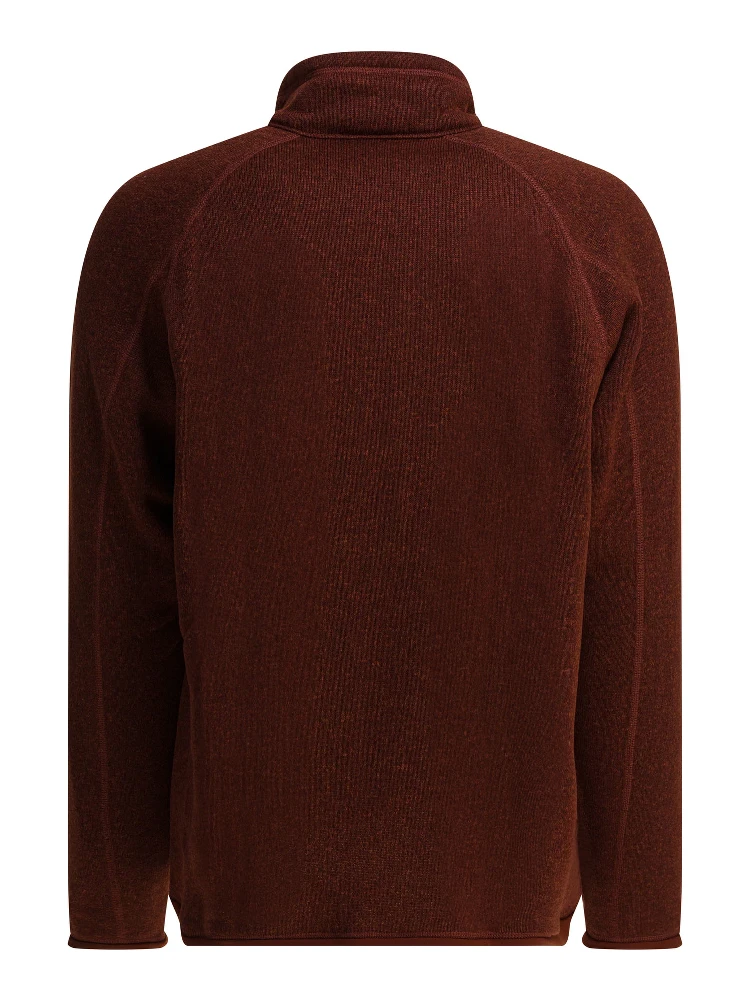 "Better Sweater" half-zip sweatshirt alternative