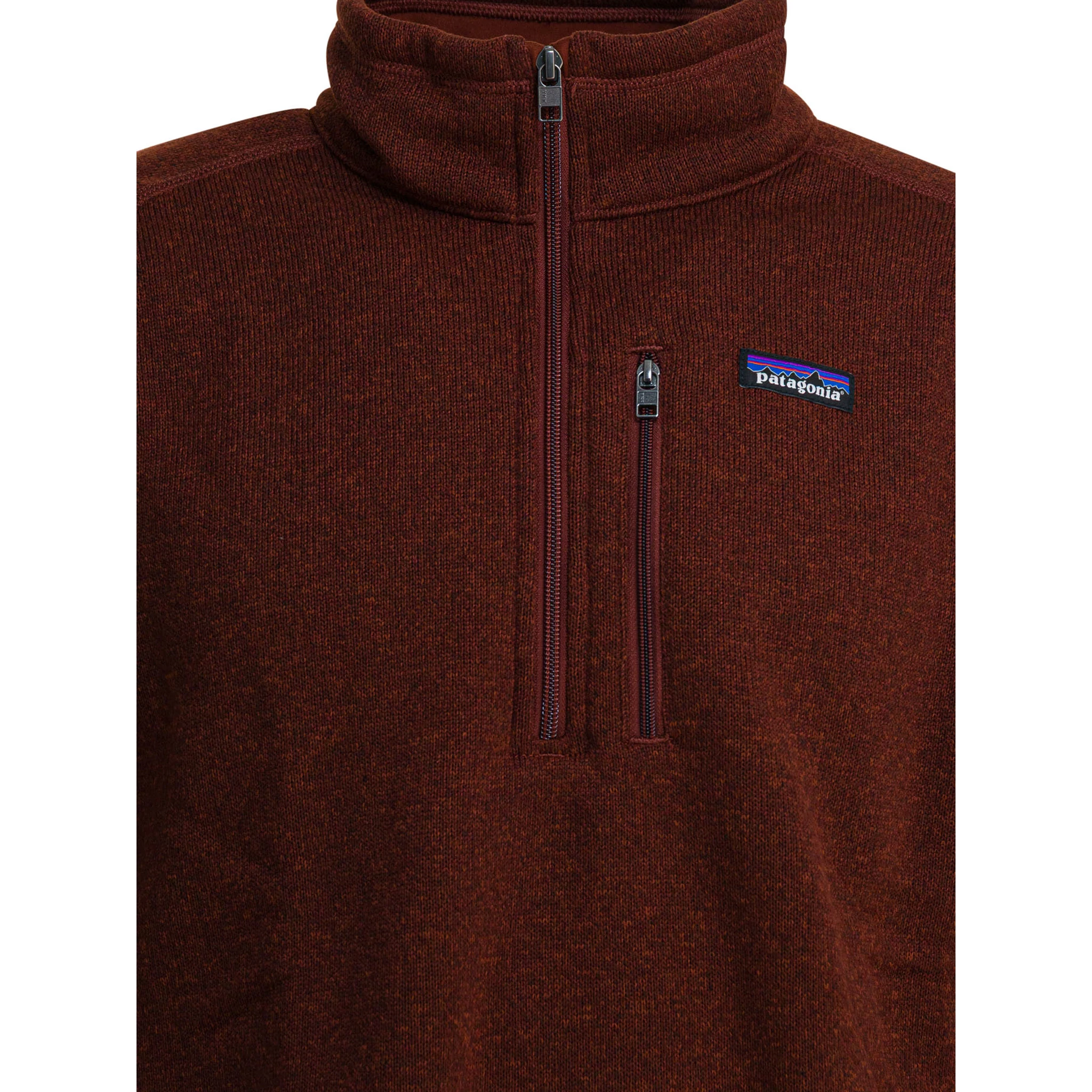 "Better Sweater" half-zip sweatshirt