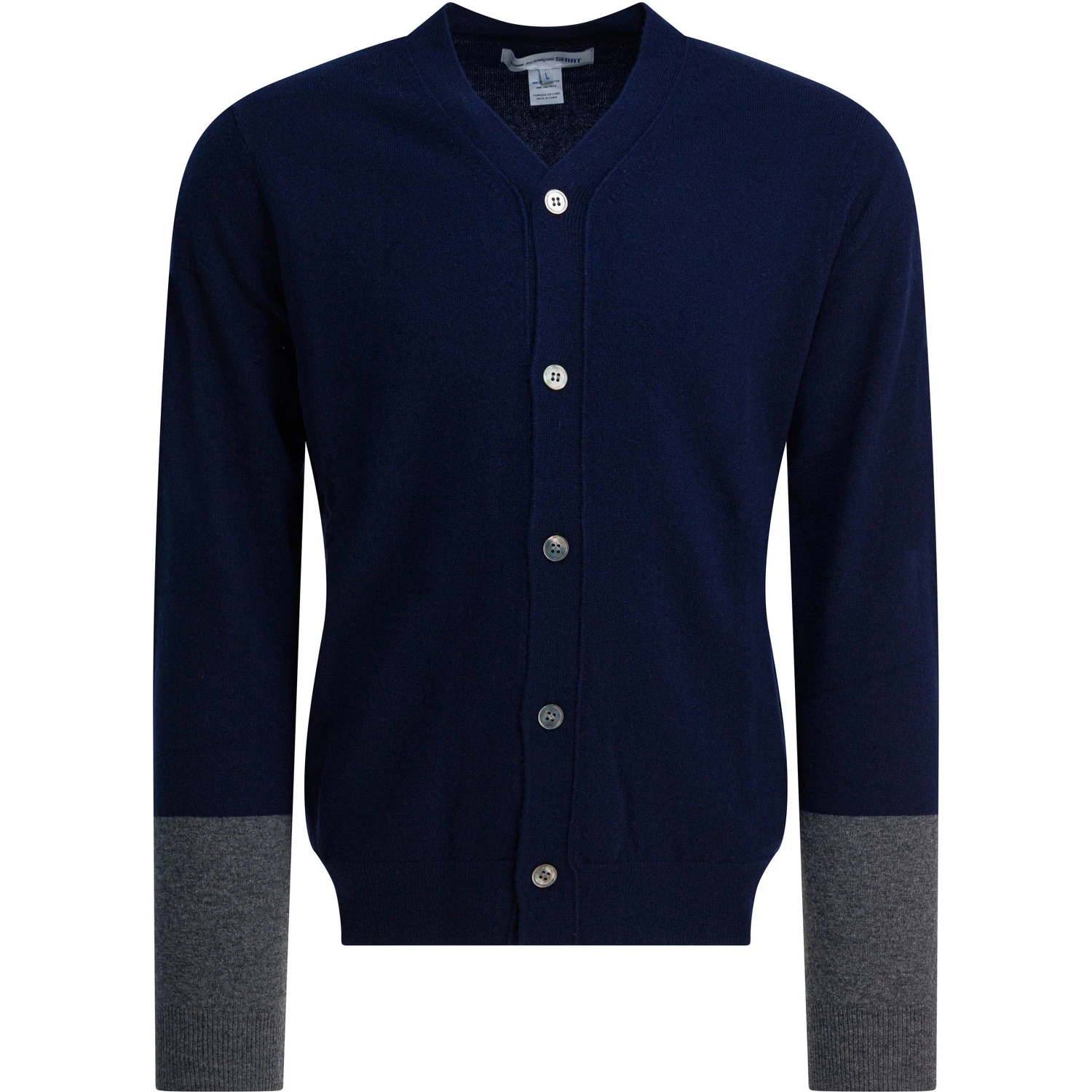 V-neck cardigan