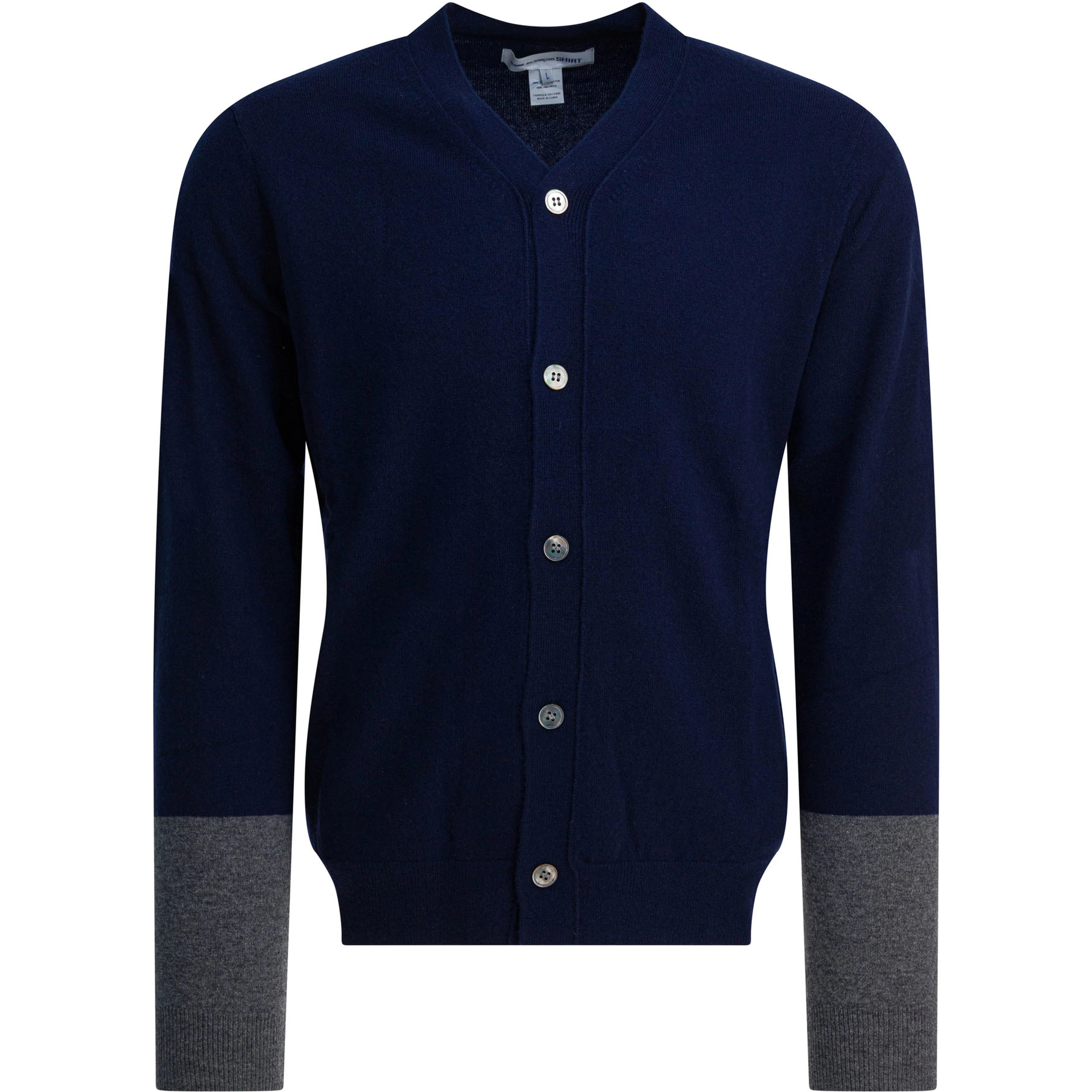 V-neck cardigan