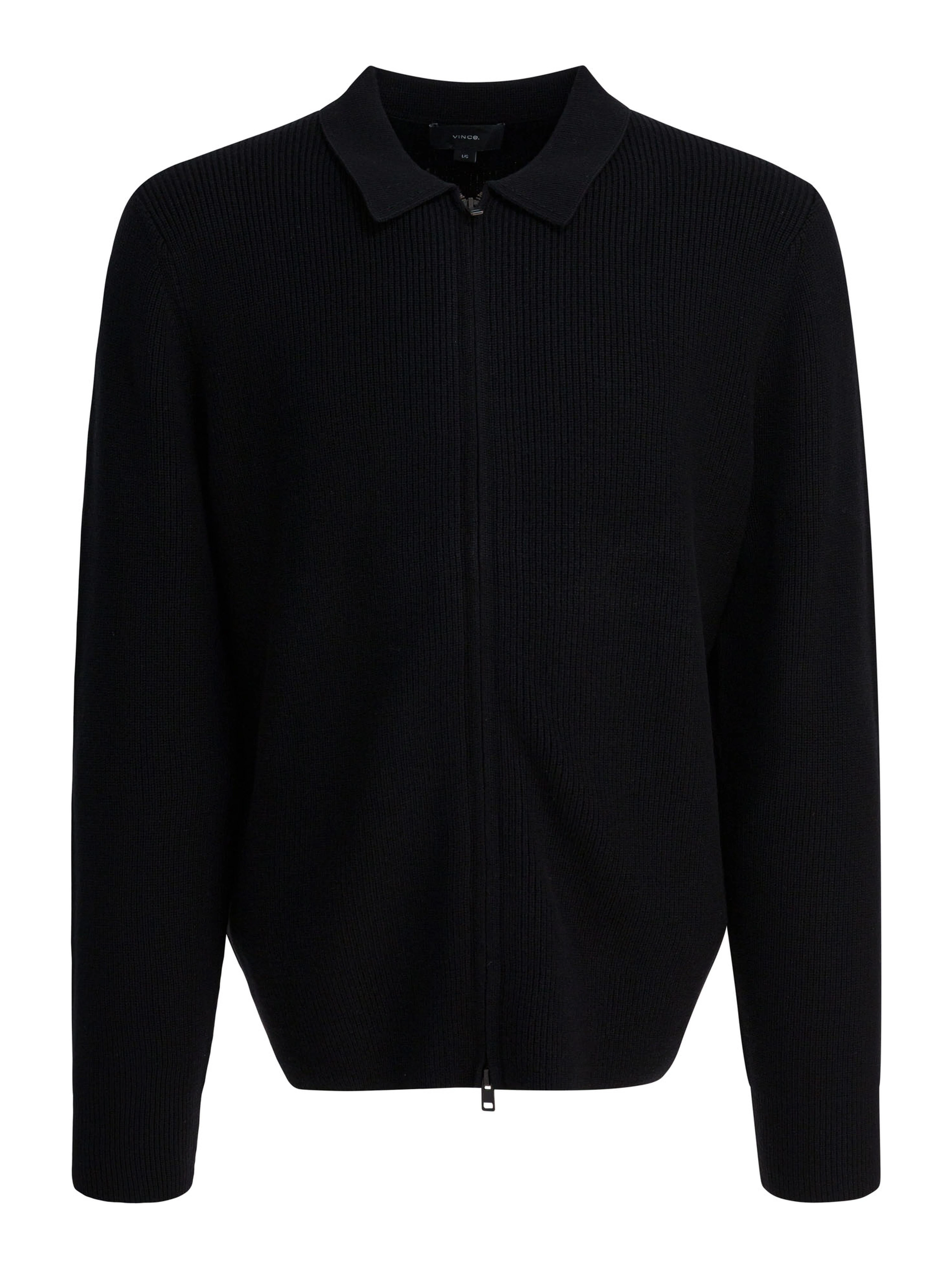 Wool blend cardigan
