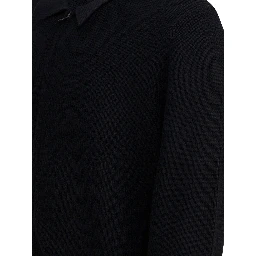 Wool blend cardigan