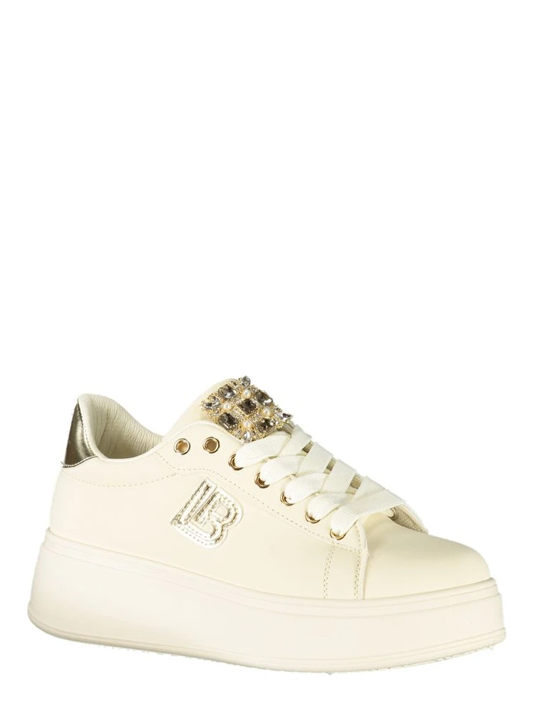 Beige Polyester Women Sneaker alternative