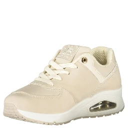 Beige Polyester Women Sneaker