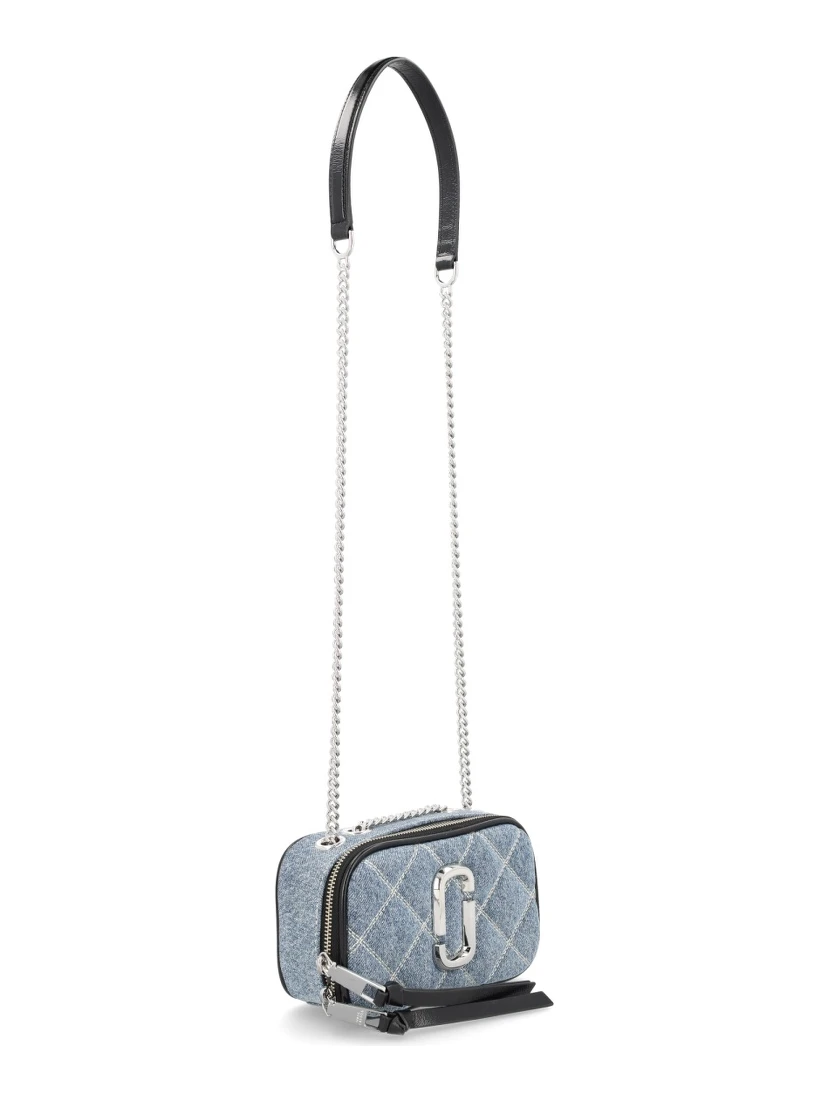 QUILTED DENIM "SOFTSHOT" BAG