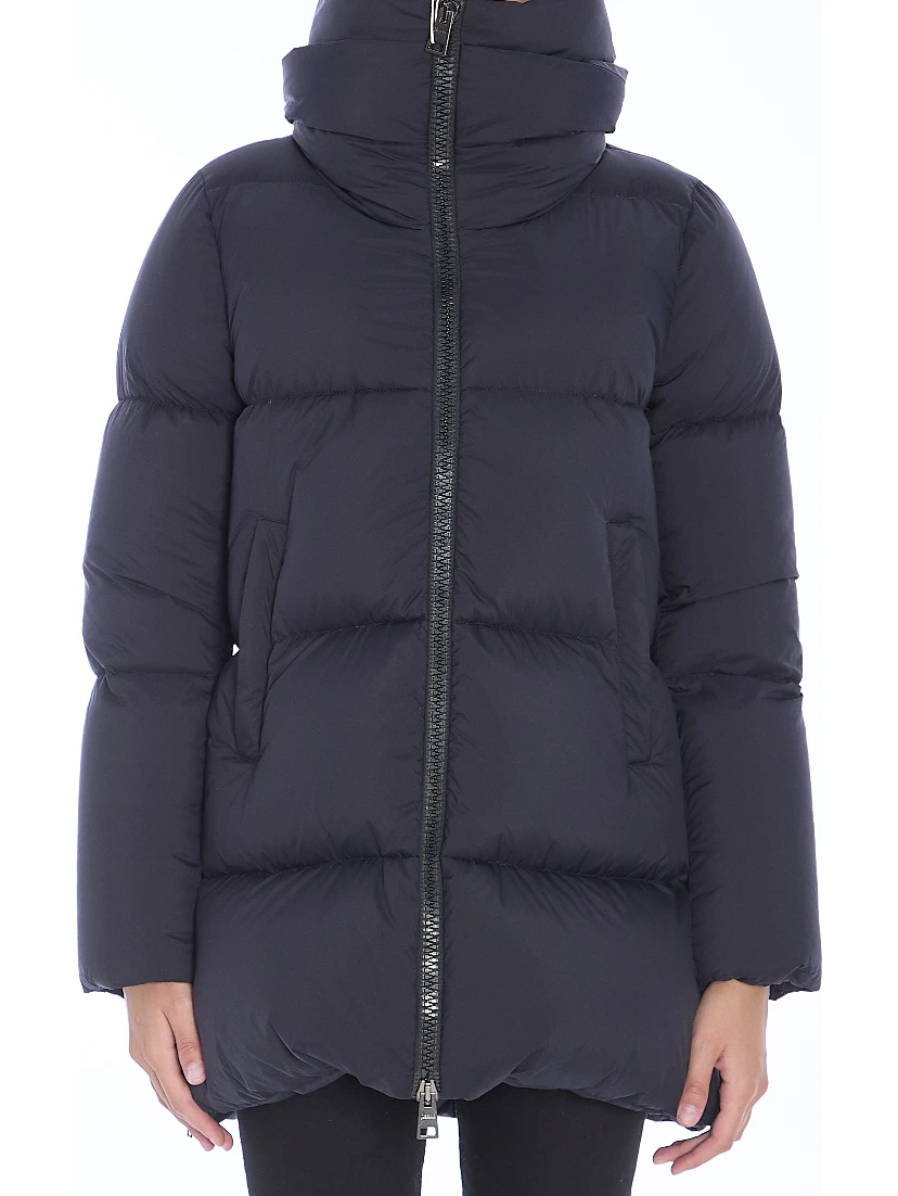 Nylon down jacket