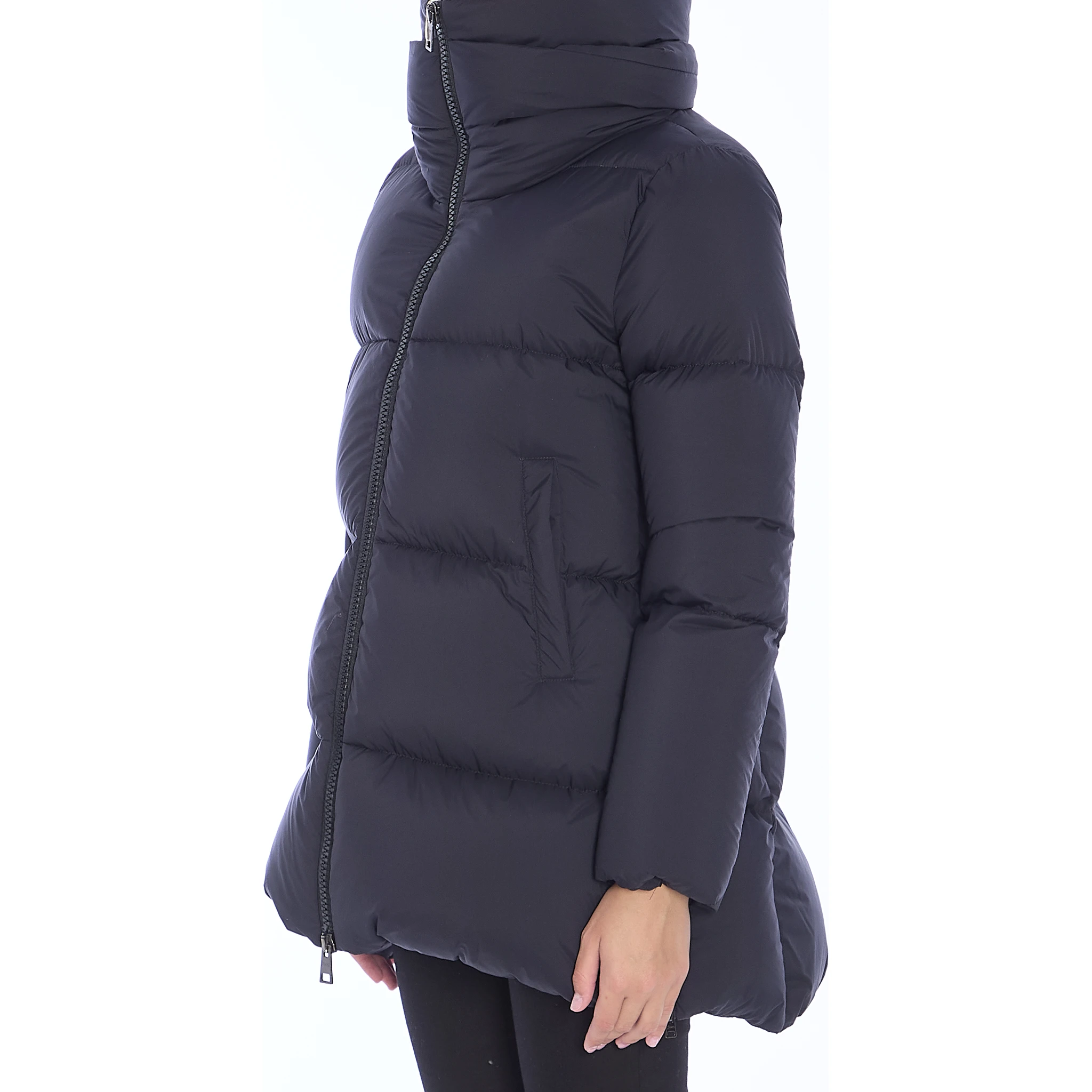 Nylon down jacket