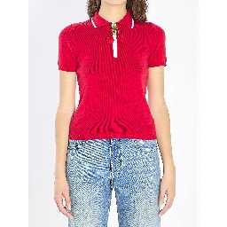 Embroidered Cherry polo